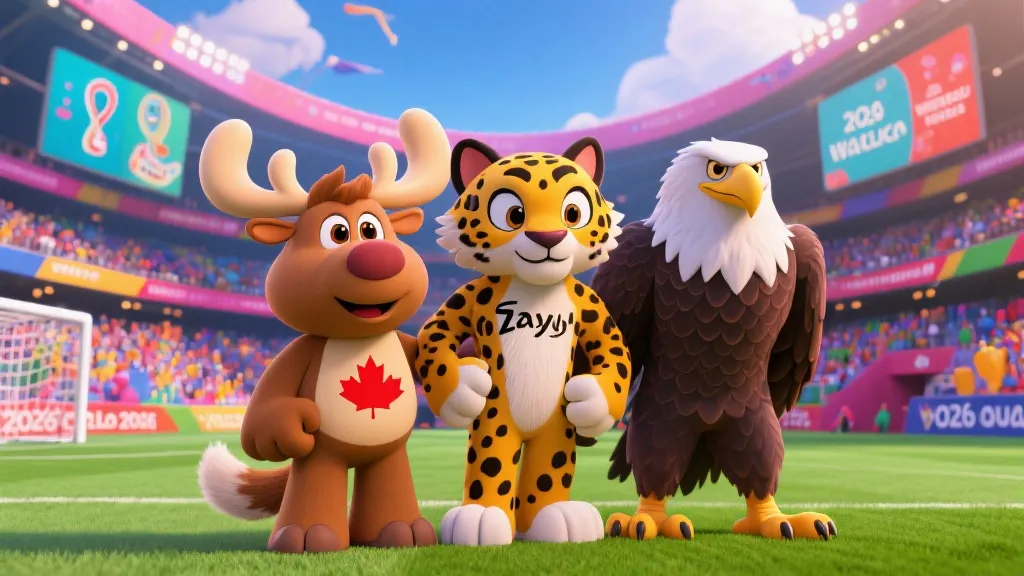 揭秘2026世界杯吉祥物：Maple、Zayu与Clutch背后的文化密码与狂欢寓意